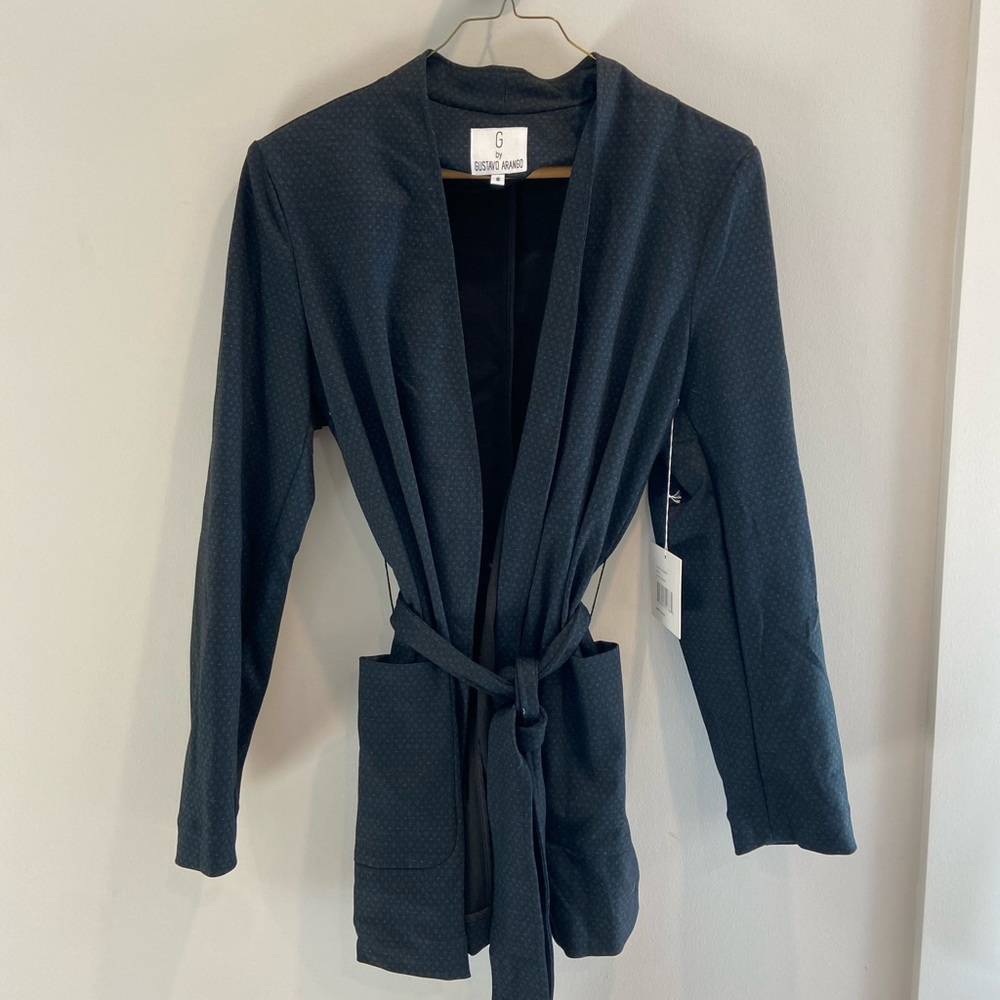 Designer loose blazer wrap up